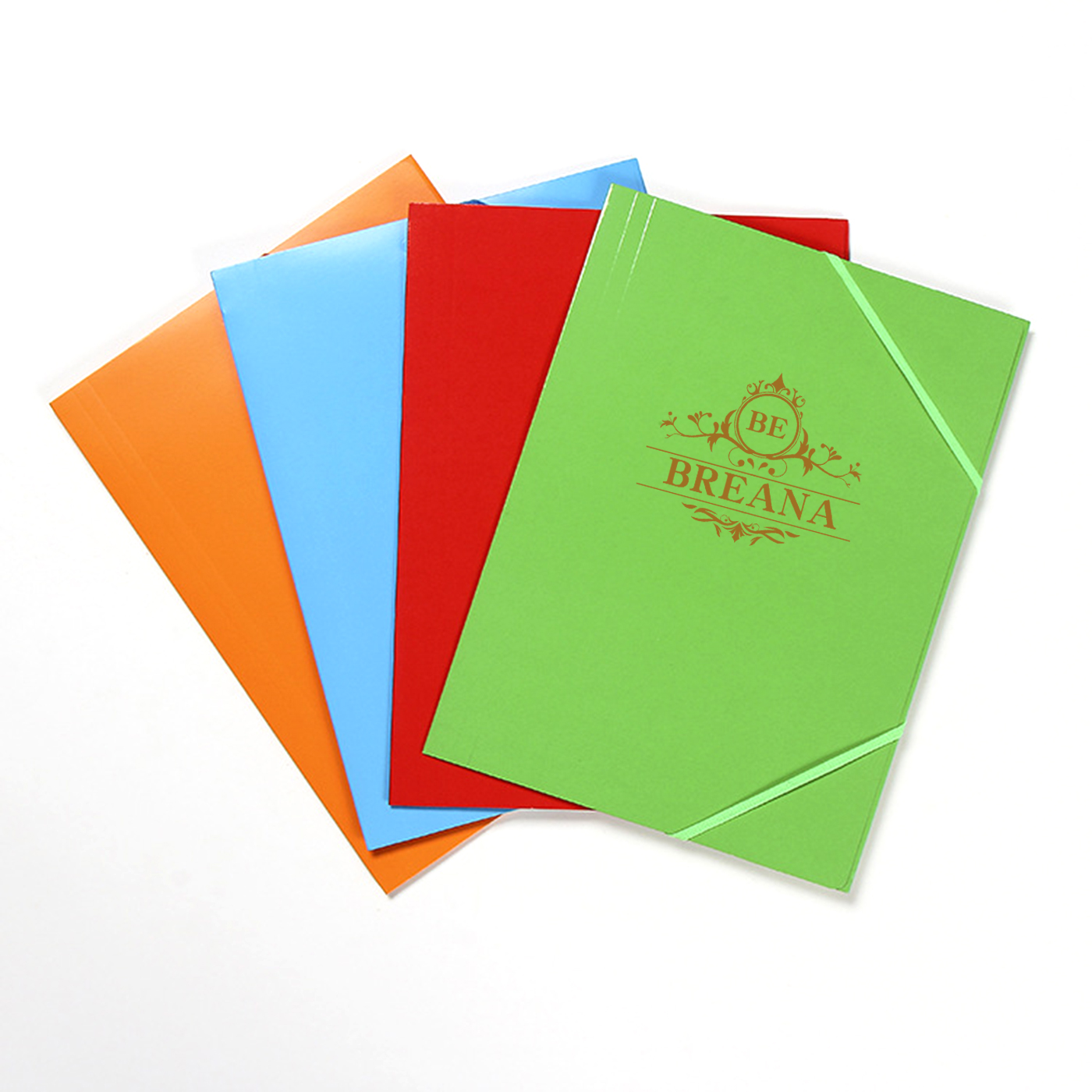 A4 Corner Elastic Folder