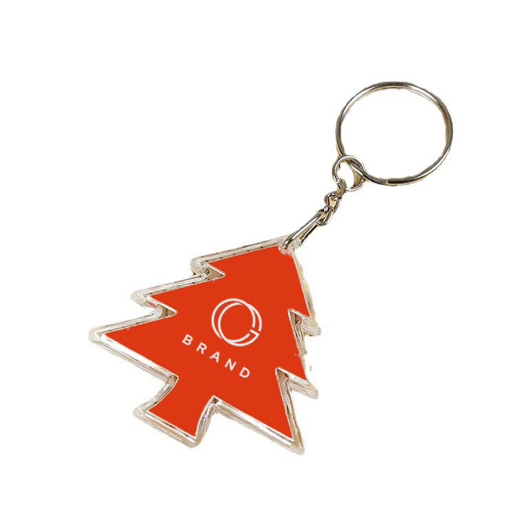 Custom Christmas Tree Keychain