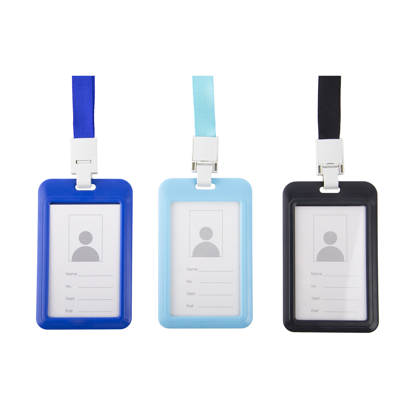 Portable Employee Plastic ID Card Holder1