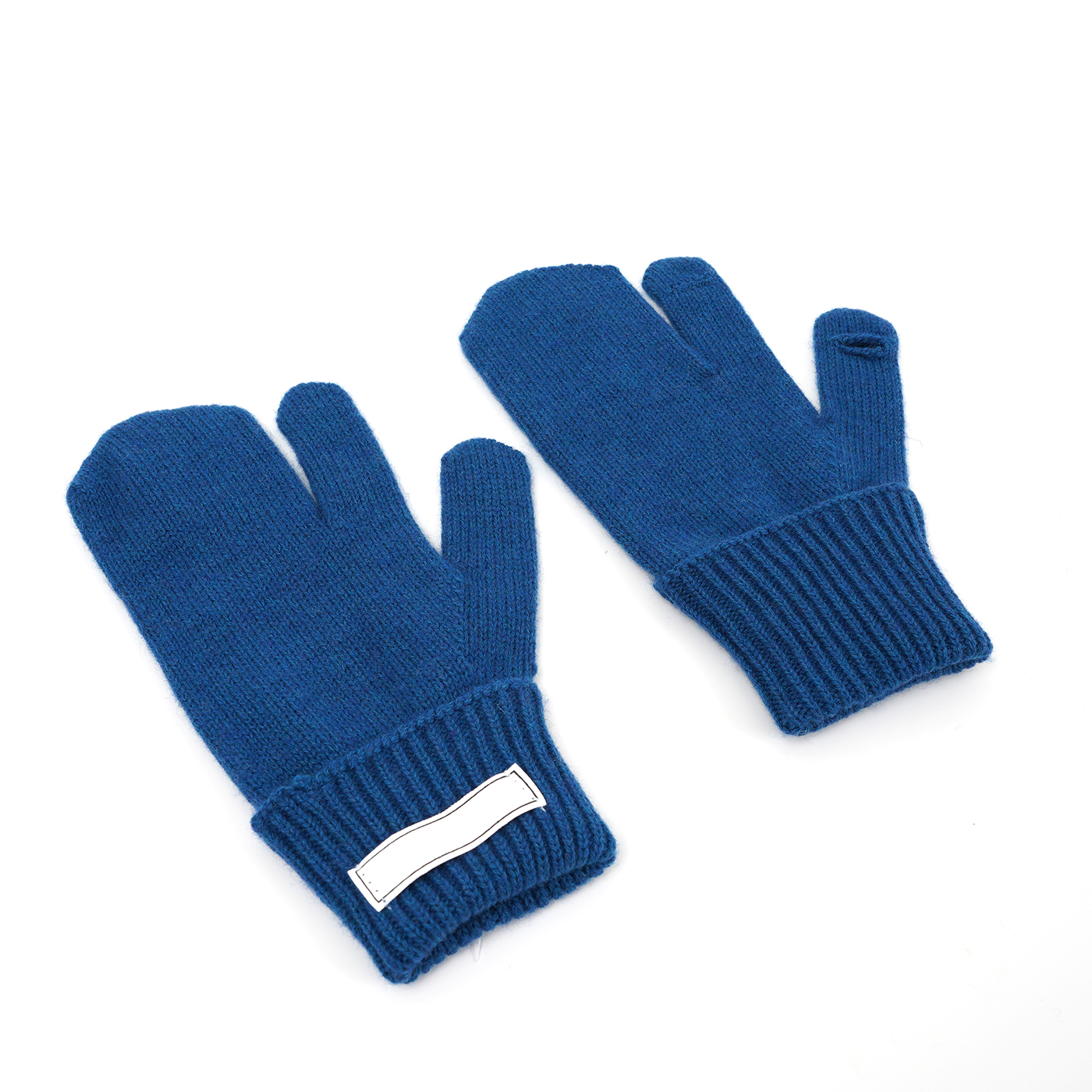 Wool Knitted Three Finger Gloves1