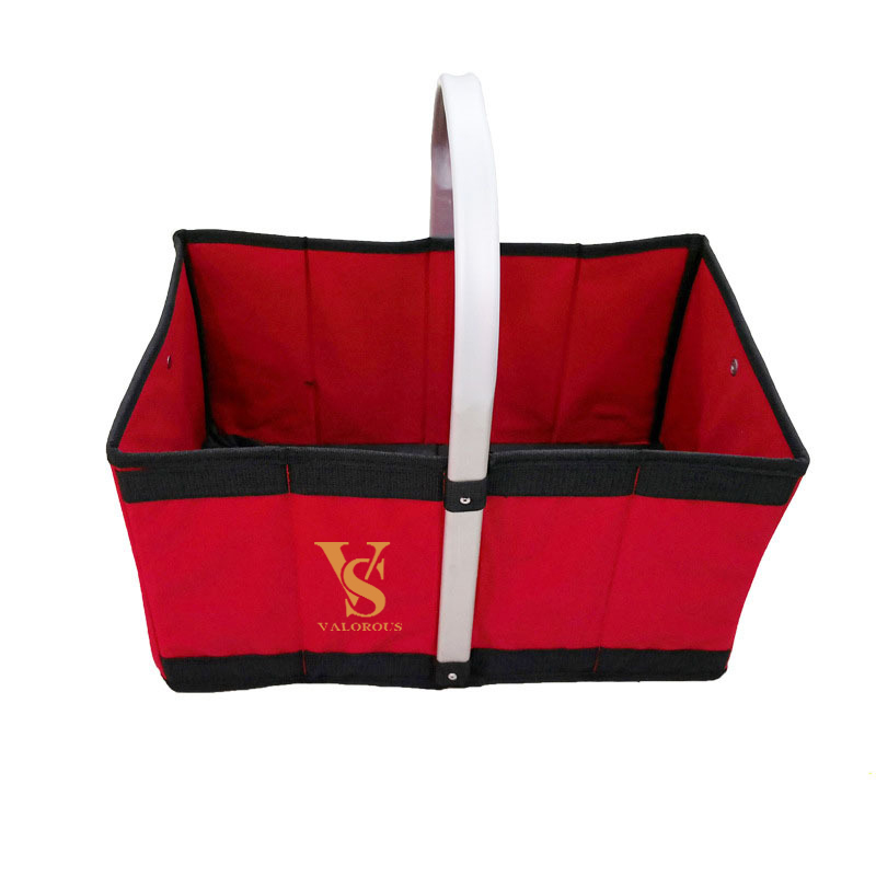 Oxford Dirty Clothes Basket With Wire Frame