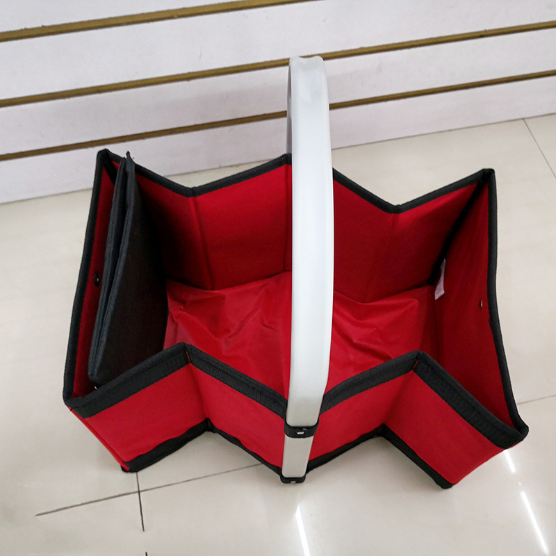 Oxford Dirty Clothes Basket With Wire Frame3