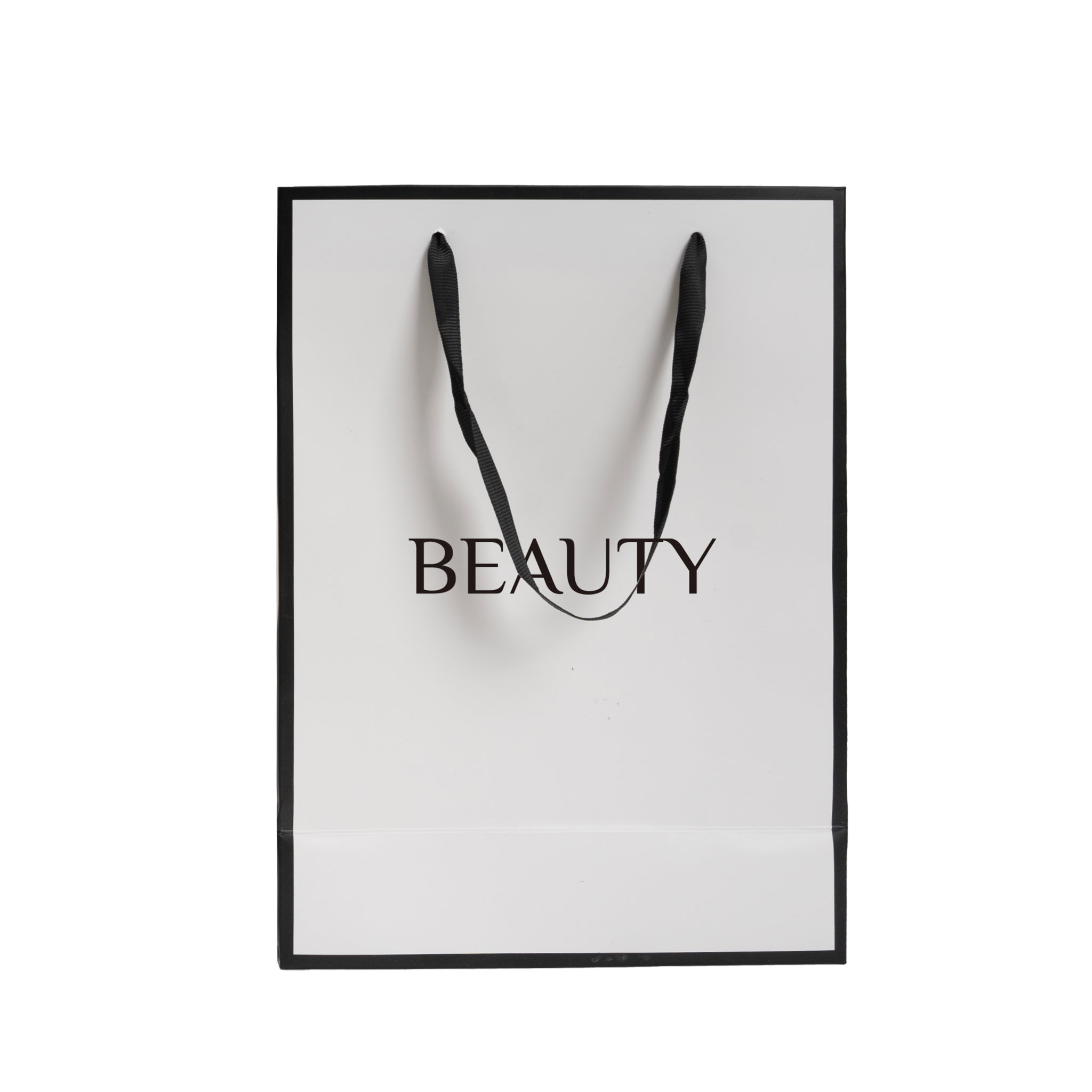 Custom White Cardboard Gift Bag3