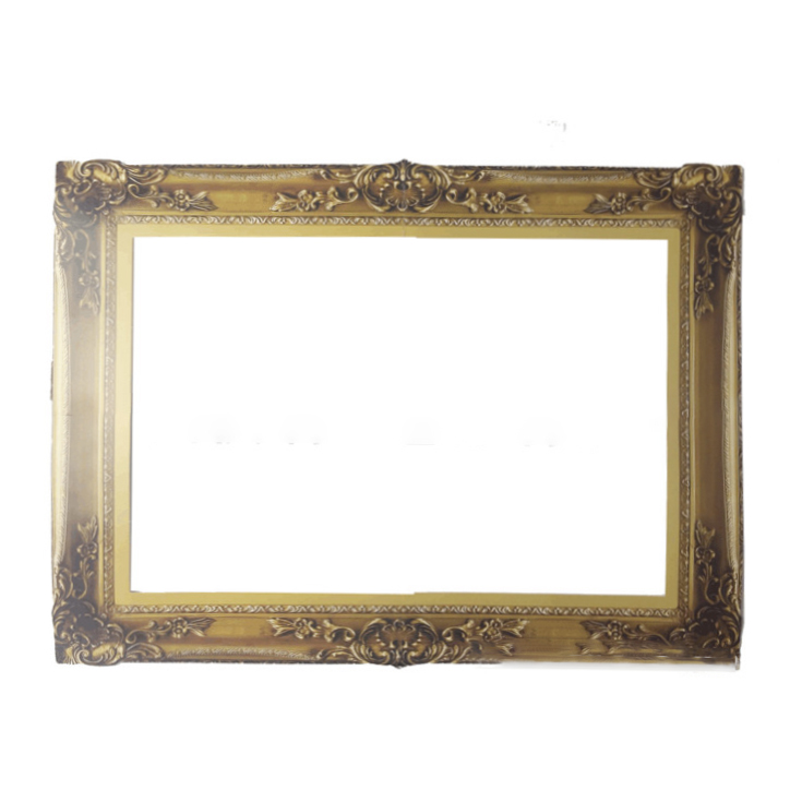 Paper Gold Photo Booth Frame Prop2