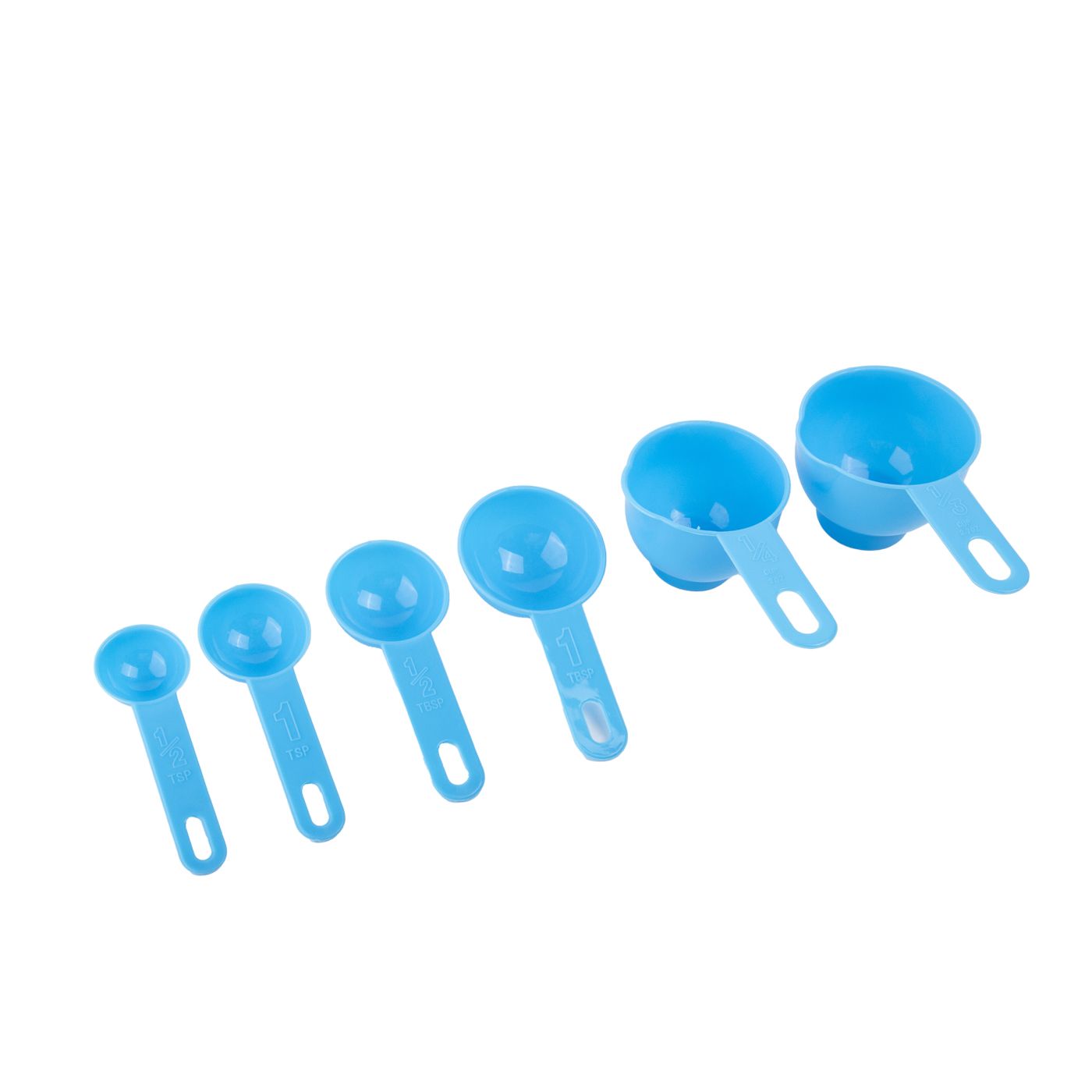 7 Pcs Plastic Measuring Cups And Spoons Set2