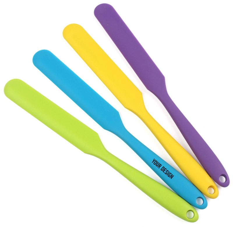 Long Handle Silicone Cream Spatula1