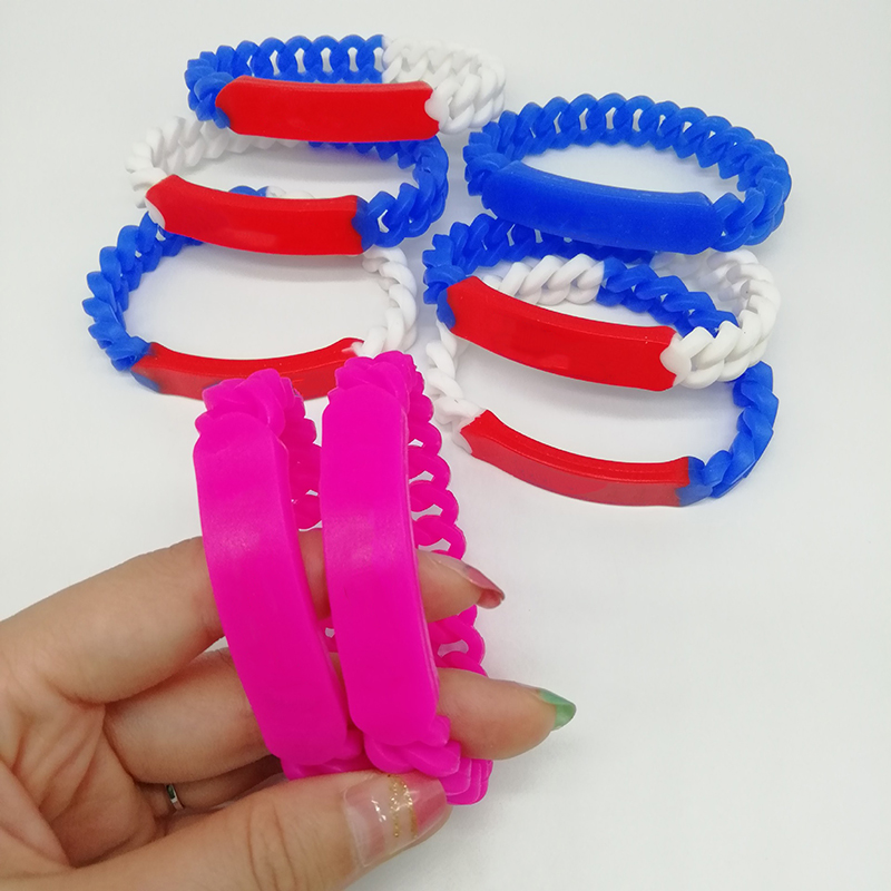 Custom Silicone Twist Bracelet3