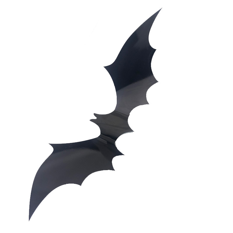 11Pcs 3D Bat Halloween Decoration Decals