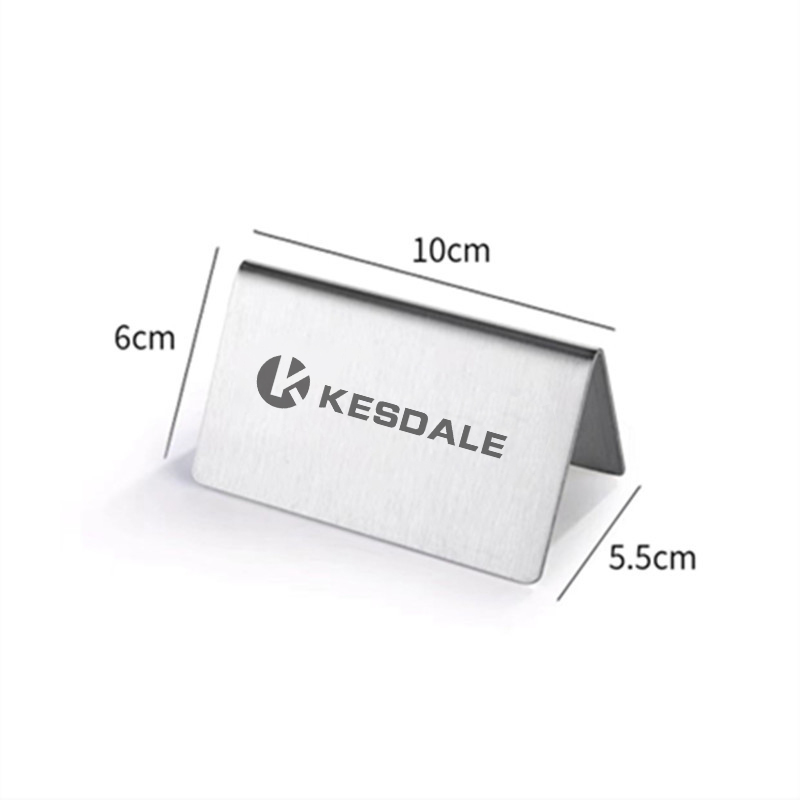 Stainless Steel Reserved Table Sign1