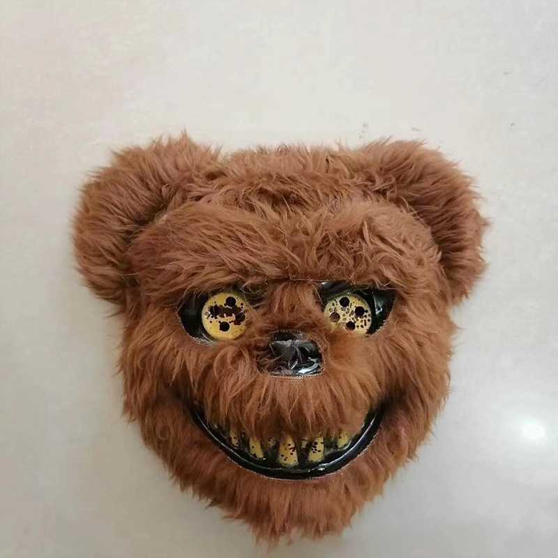 Halloween Plush Head Mask2