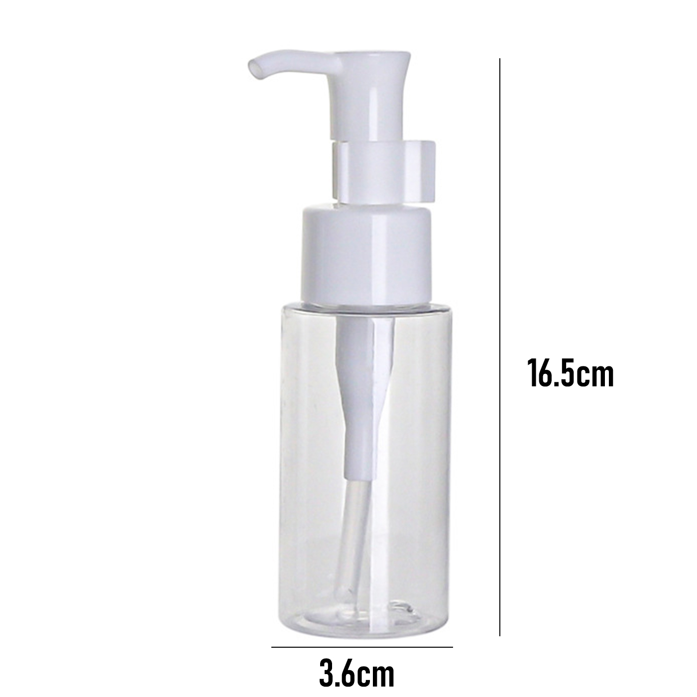 3 oz. PET Transparent Pump Bottle2