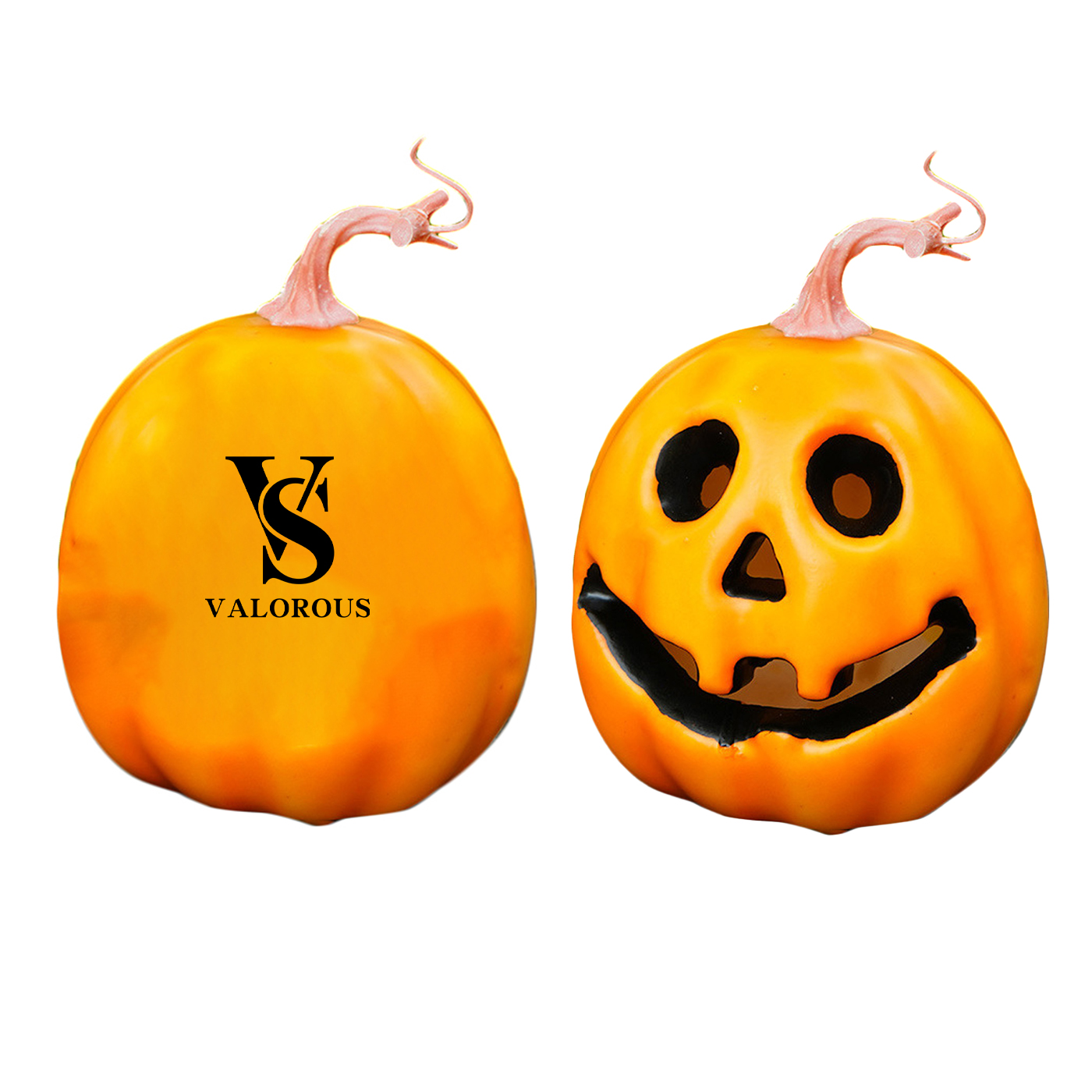 Halloween Artificial Ghost Face Pumpkin2