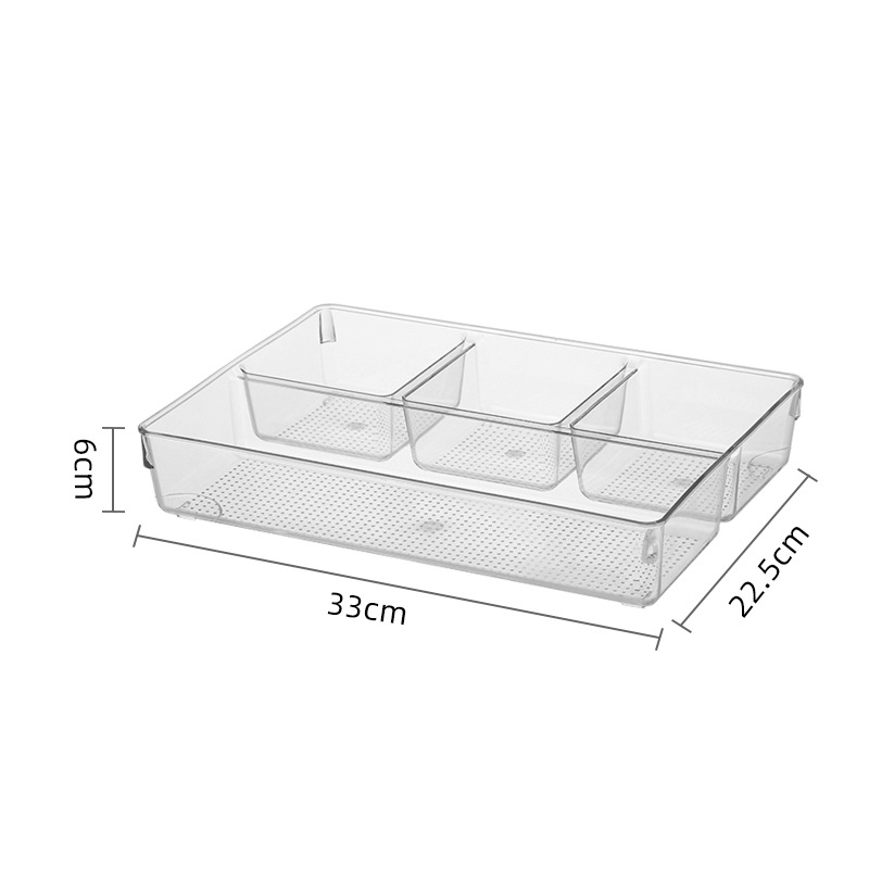 Compartment Cosmetic Bathroom Vanity Tray2
