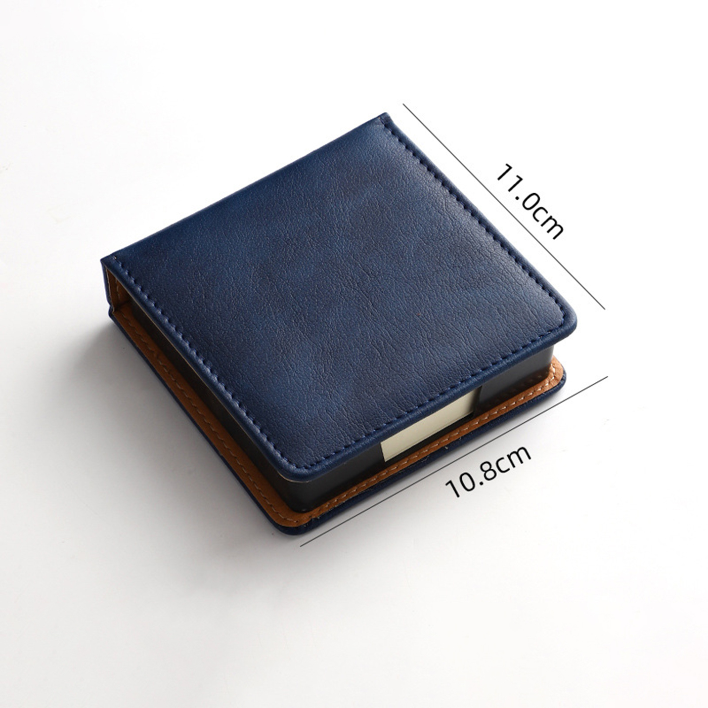 PU Leather Note Storage Box With Paper2