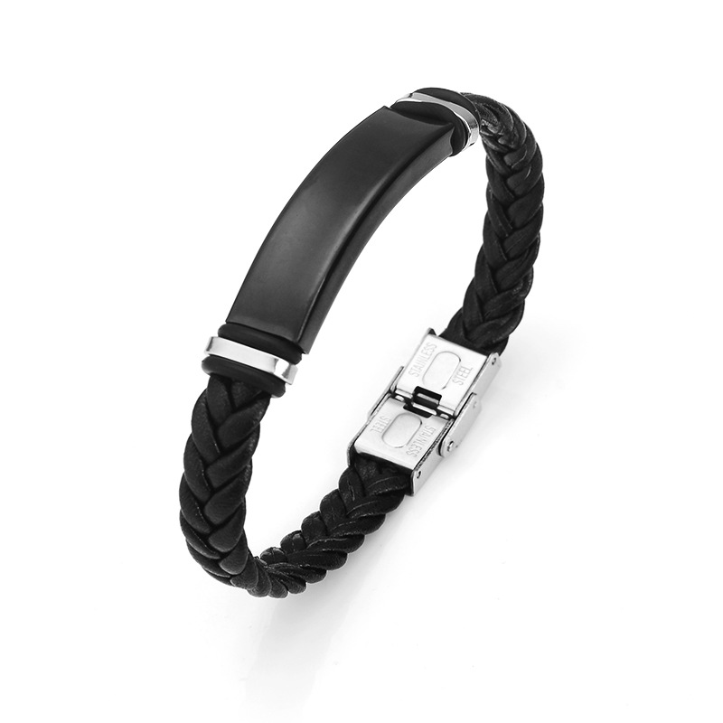 Weaving Bracelet With Stainless Steel Clasp1