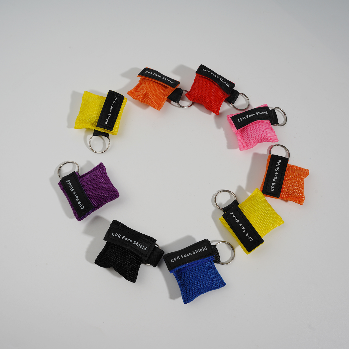 Custom CPR Face Shield With Keychain2