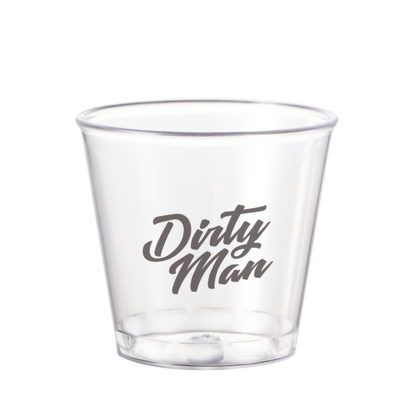1 oz. Clear Disposable Plastic Cup
