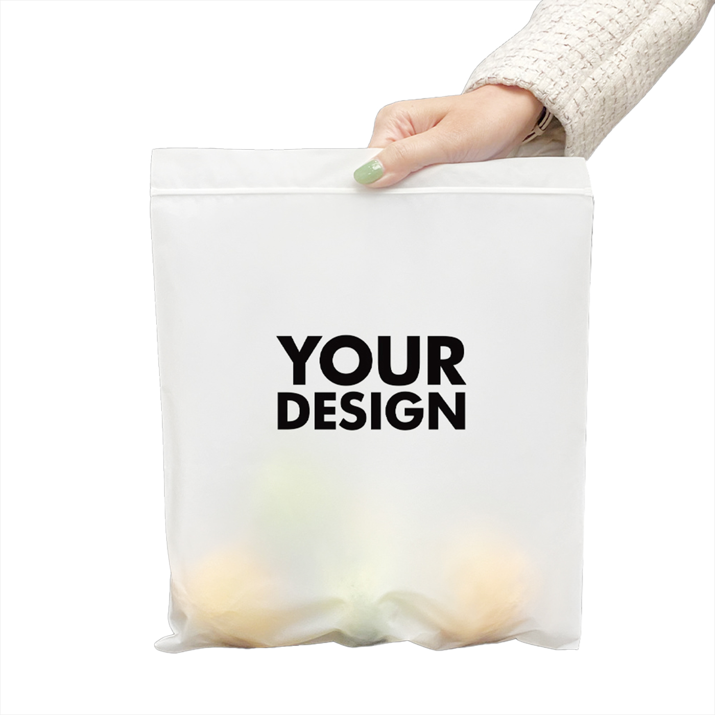 PLA Biodegradable Clothing Packaging Bag1
