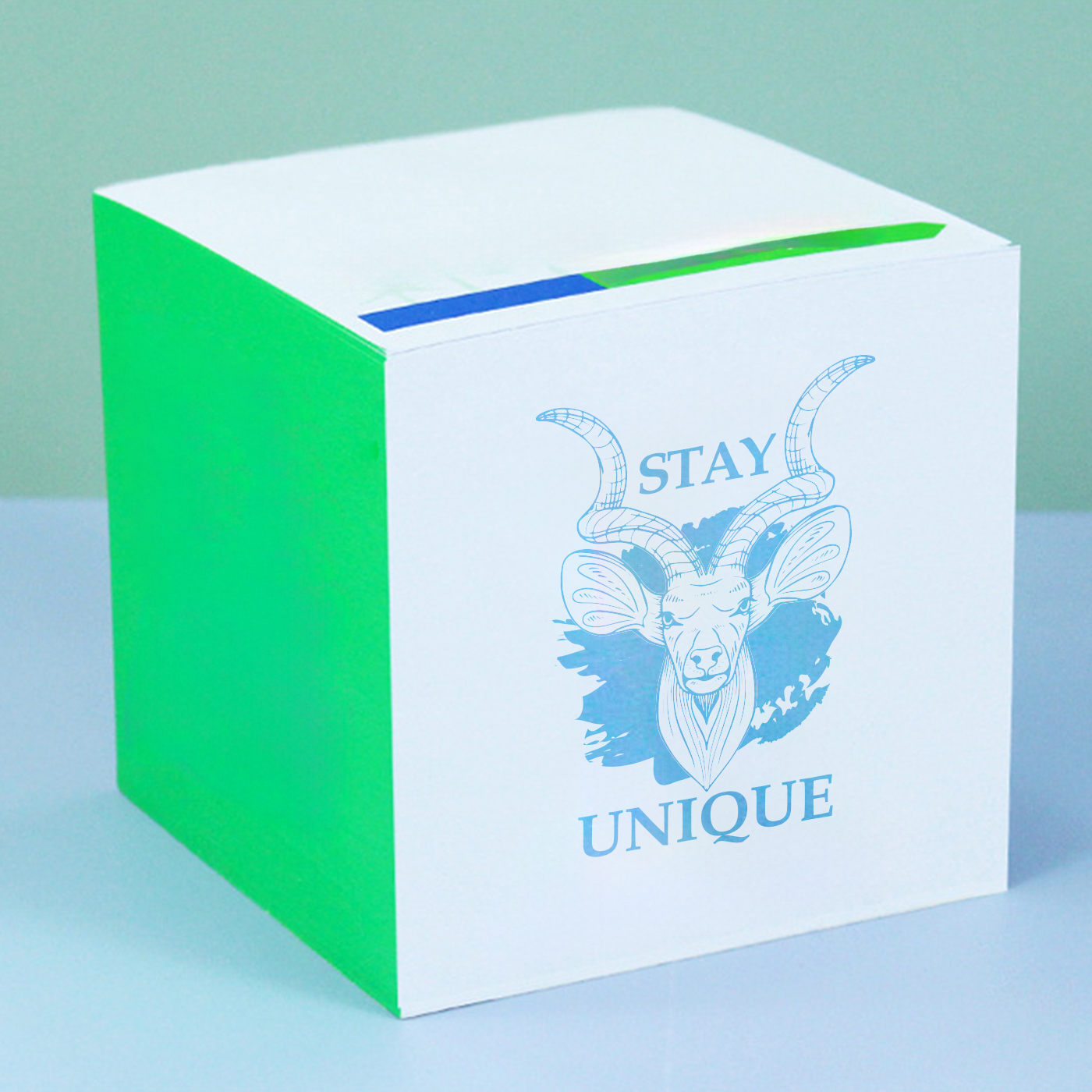 Personalized Sticky Notes Cube