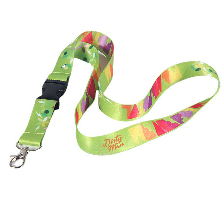 Custom Key Lanyard With Buckle