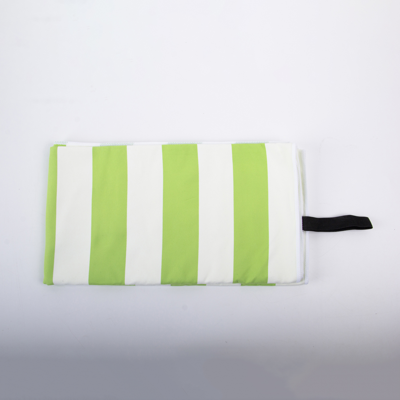 Double Sided Fleece Striped Microfiber Beach Towel2