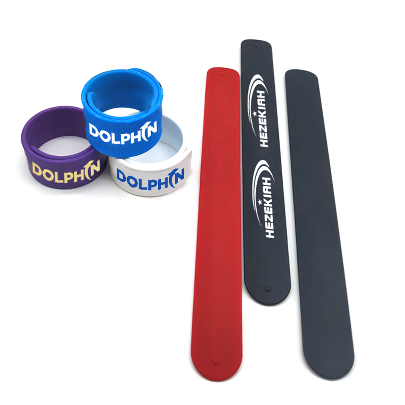 Personalized Silicone Slap Bracelet