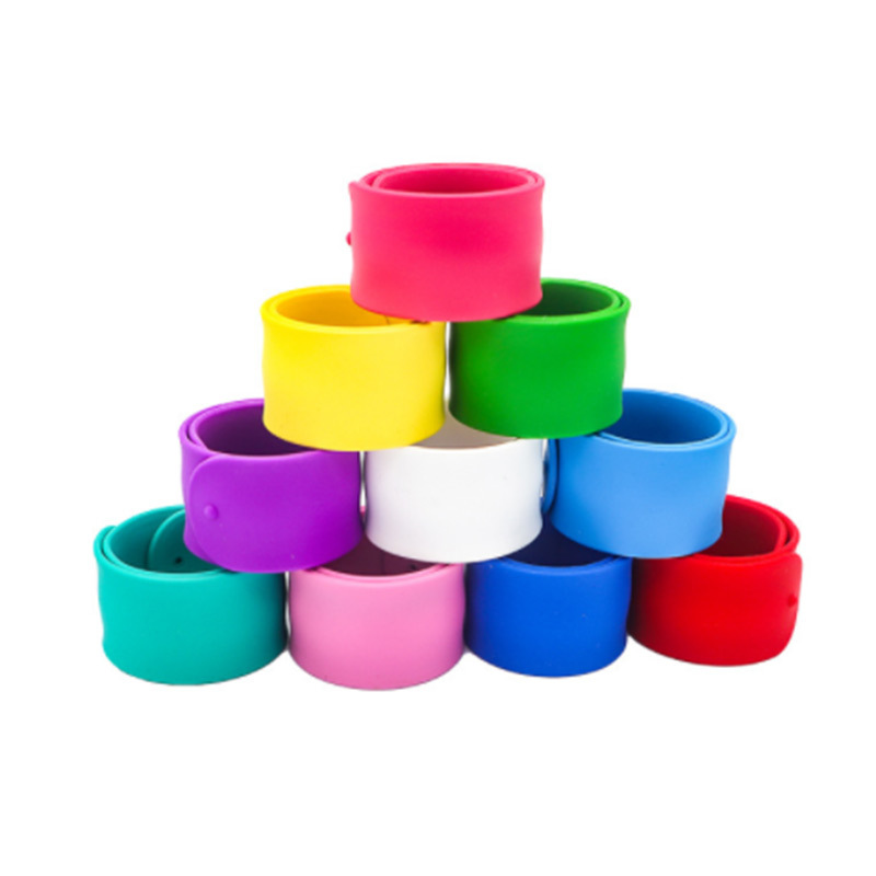 Promotional Customized Silicone Slap Bracelet1