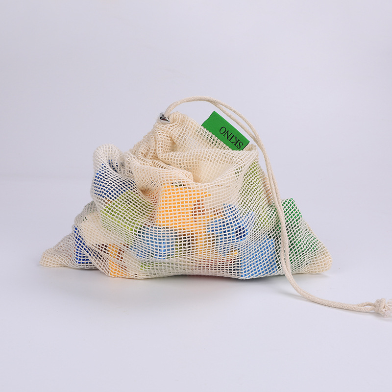 Organic Cotton Mesh Produce Bag2