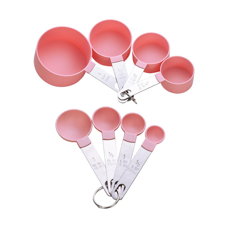 8 Pcs Stainless Steel Measuring Spoon Set2