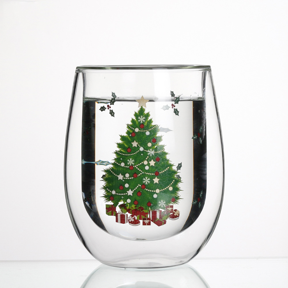 Print Double Layer Glass Tumbler2