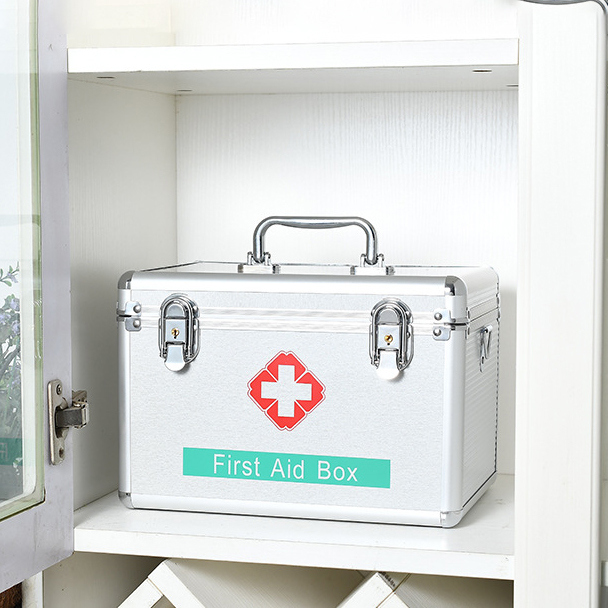 16 Inch Aluminum Alloy First Aid Box2