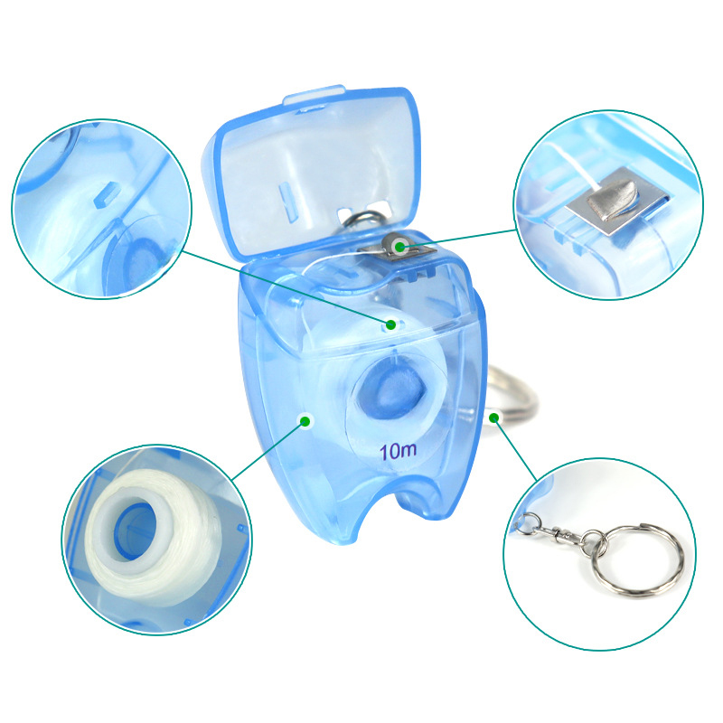 Portable Dental Floss Keyring3