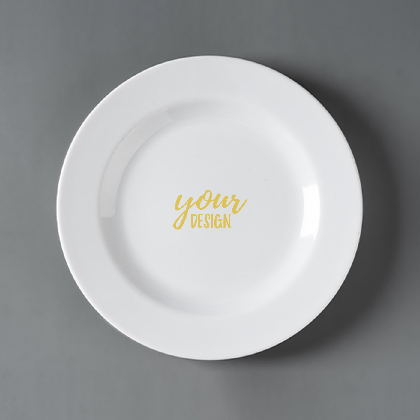 8 Inch Round Luncheon Plate1