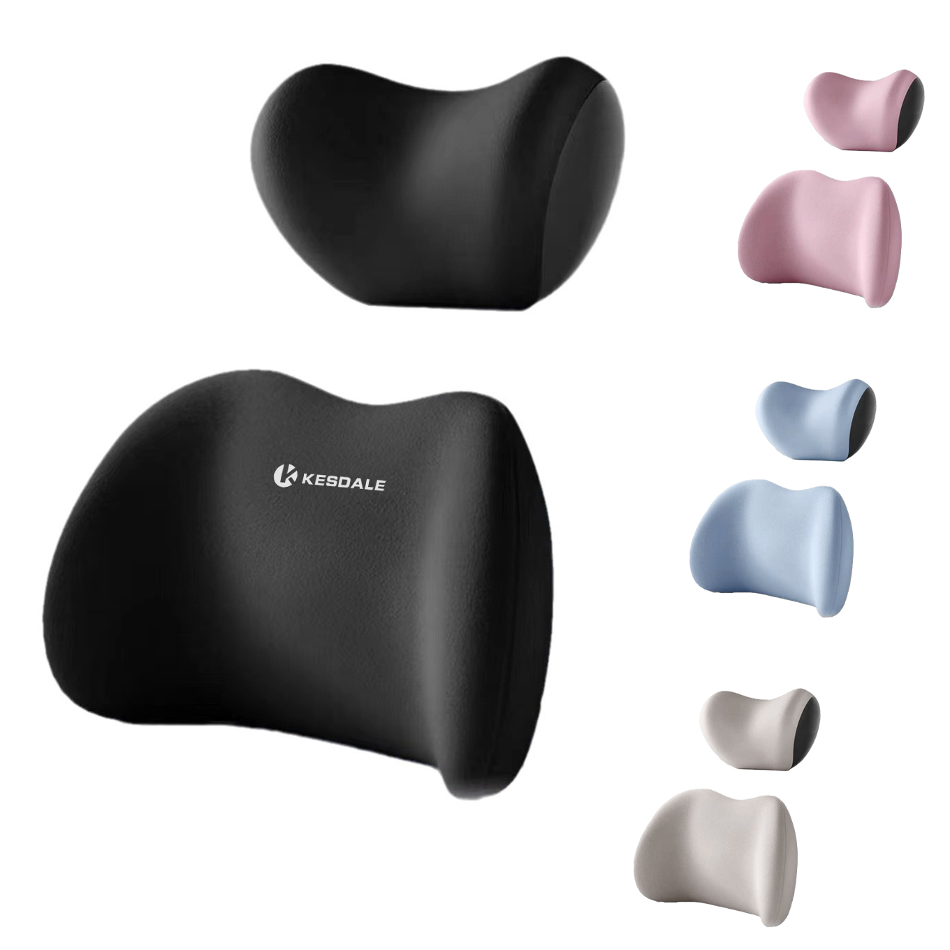 Car Headrest Pillow Set