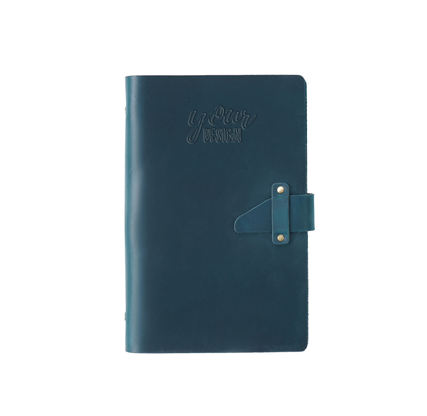 PU Vintage Spiral Notebook With Buckle1