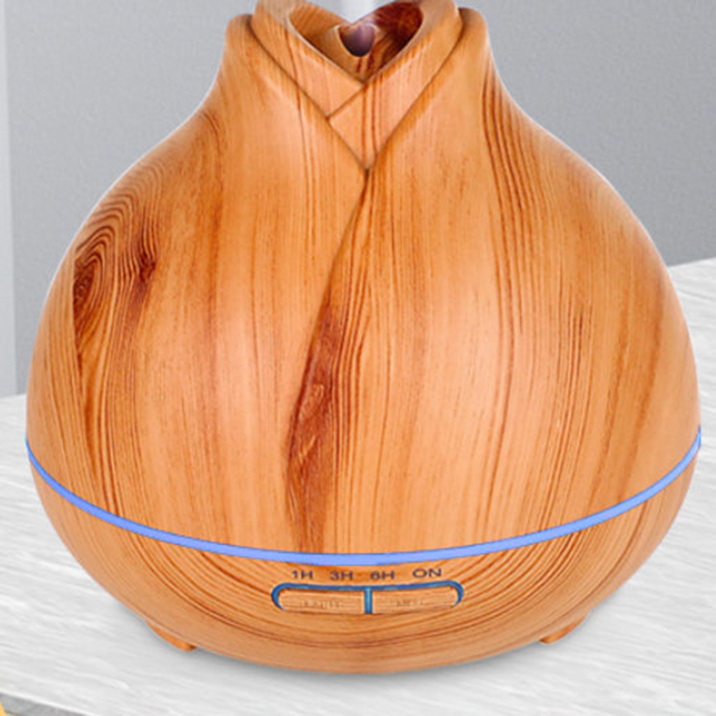 Wood Grain Ultrasonic Aromatherapy Humidifier2