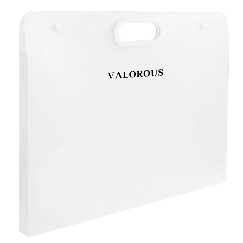 Custom Plastic Art Portfolio With Handle