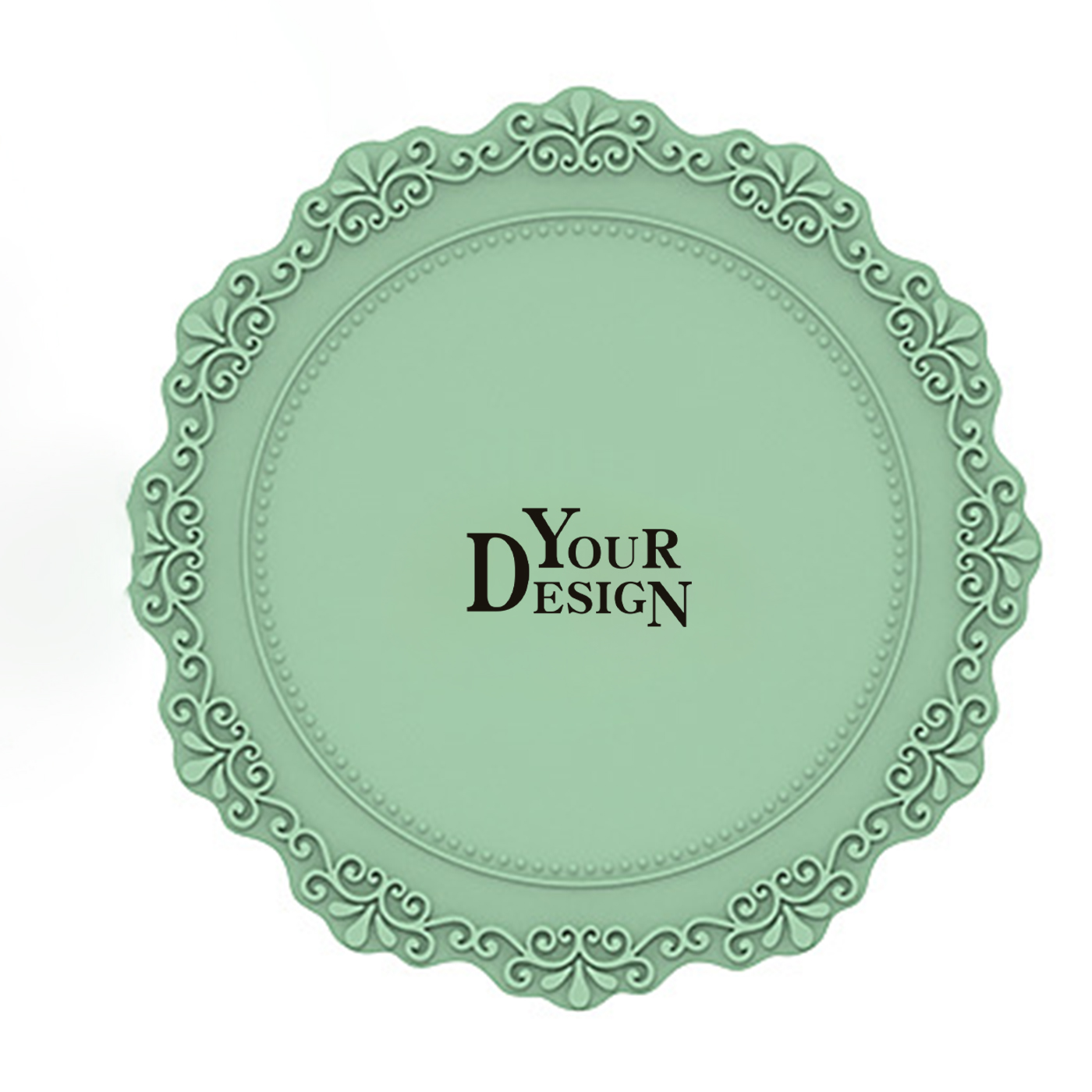 Lace Silicone Coaster1