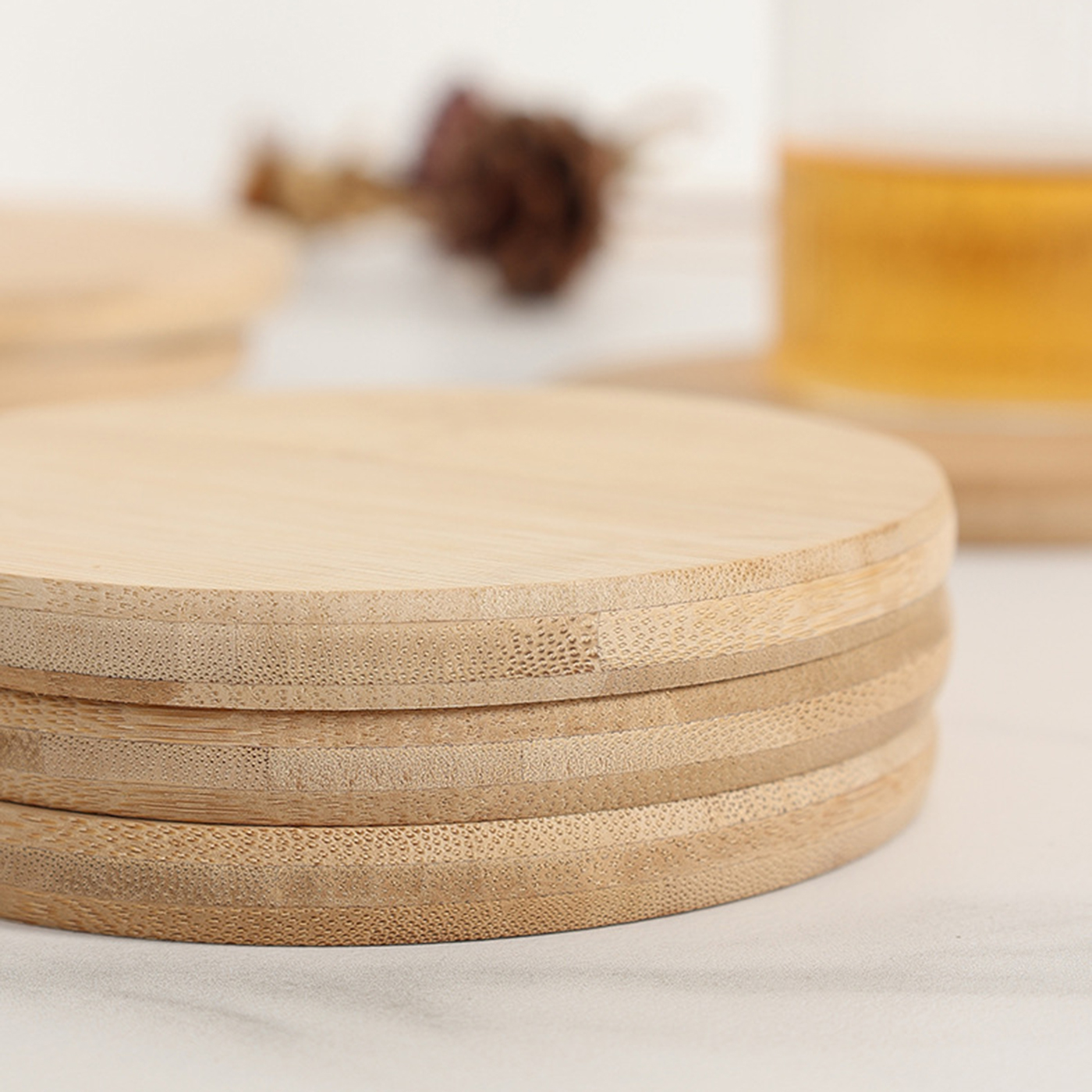 4 Inch Wooden Coasters3
