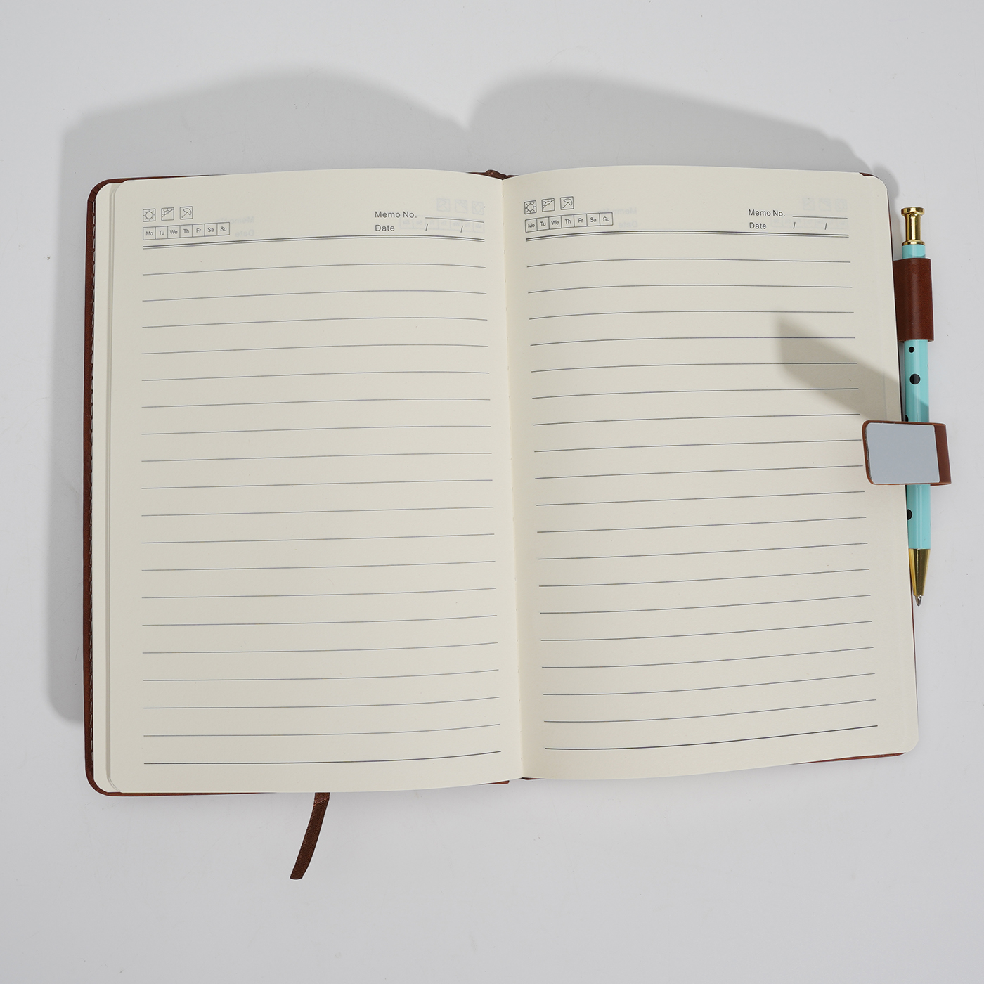 A5 PU Leather Notebook With Buckle4