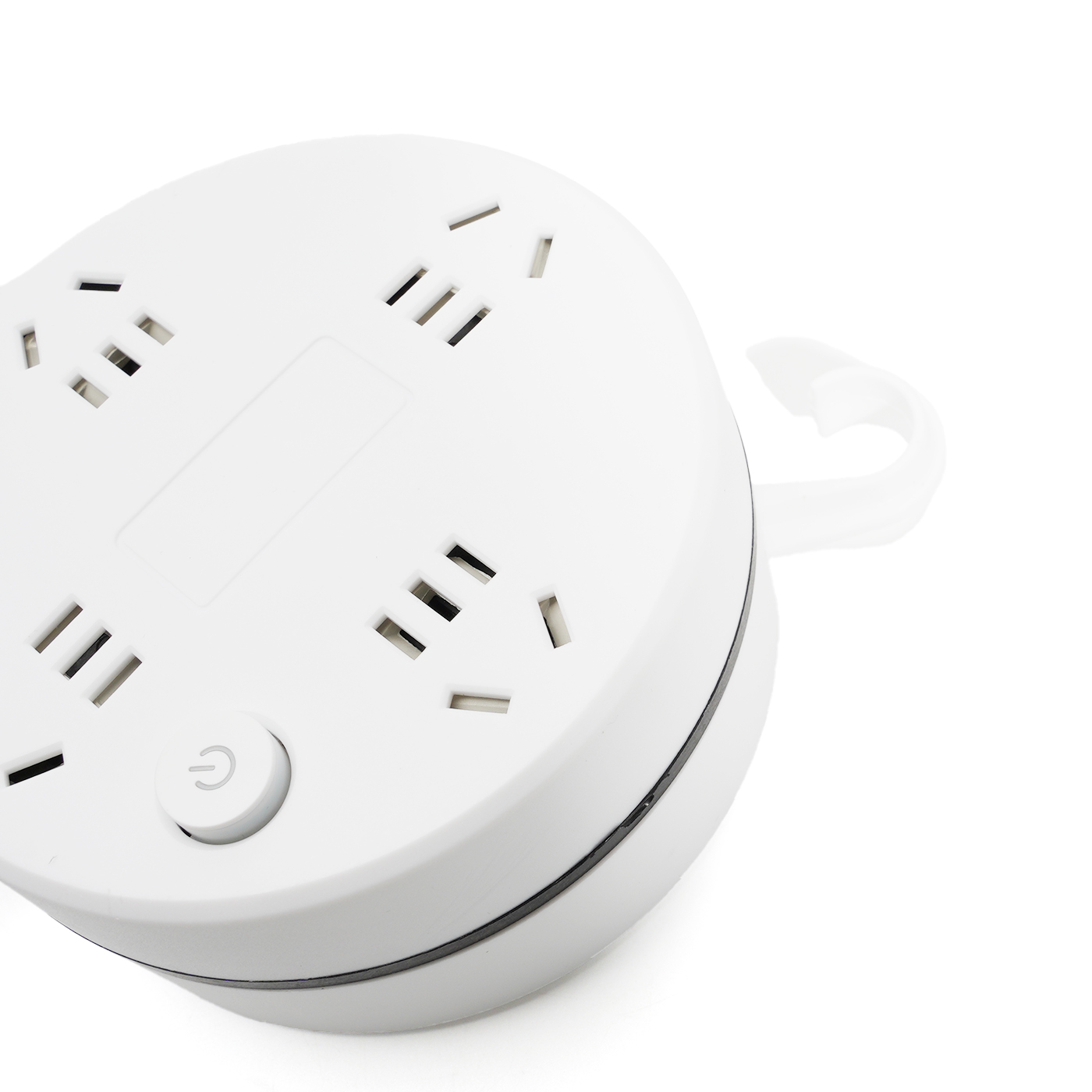 Round Retractable Multi-Hole USB Plug Board2