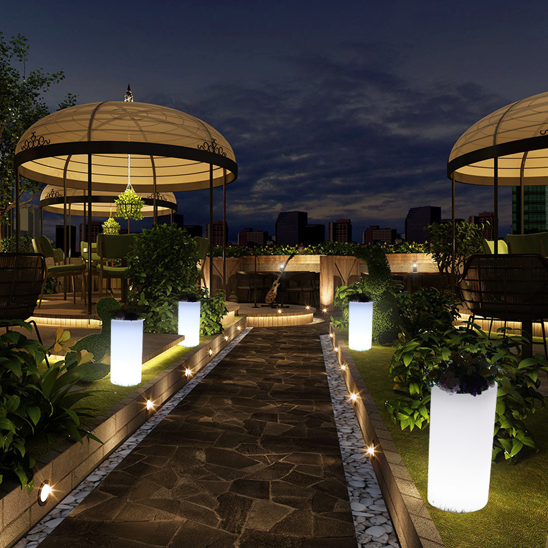 LED llluminated Flower Pot1