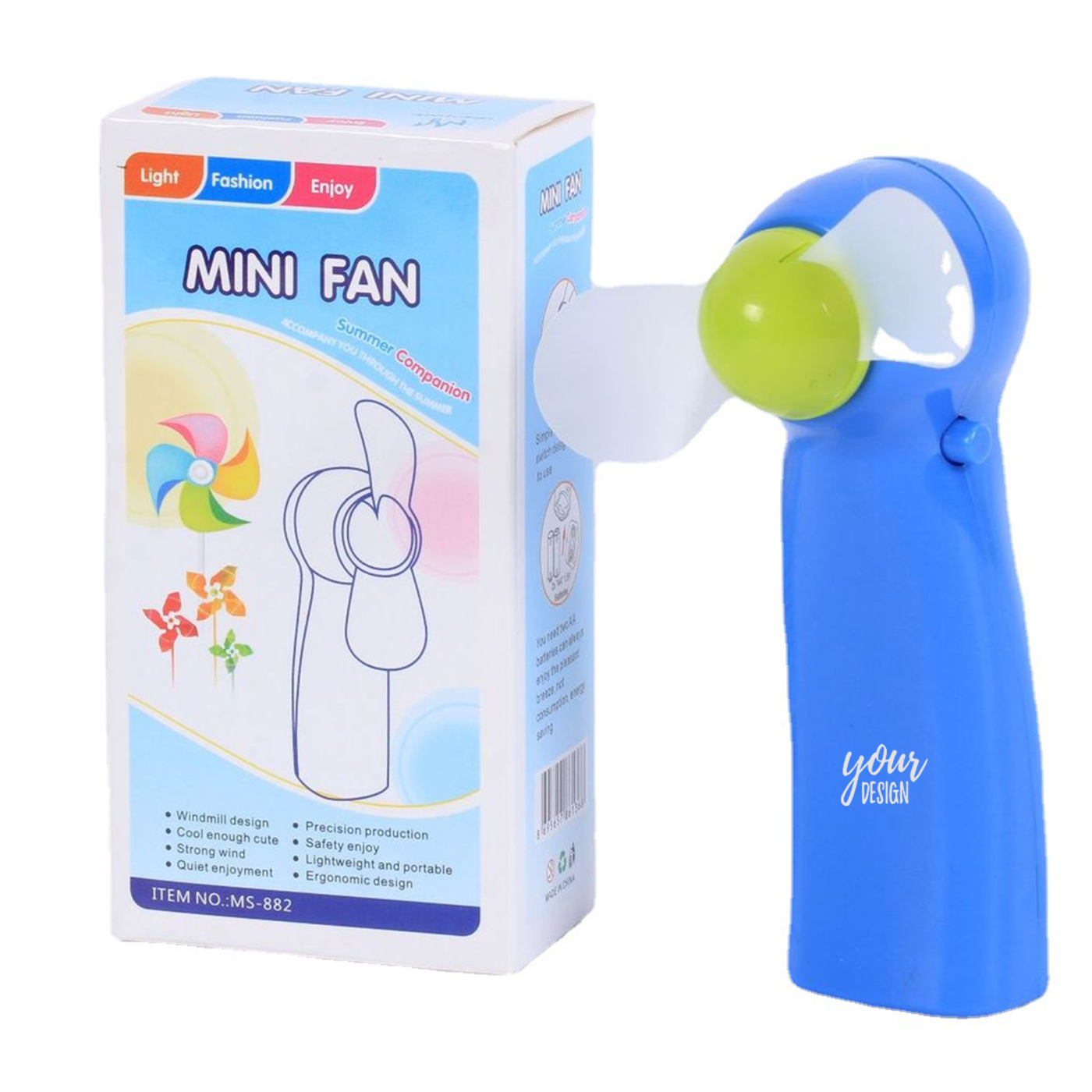 Battery Operated Mini Electric Fan1