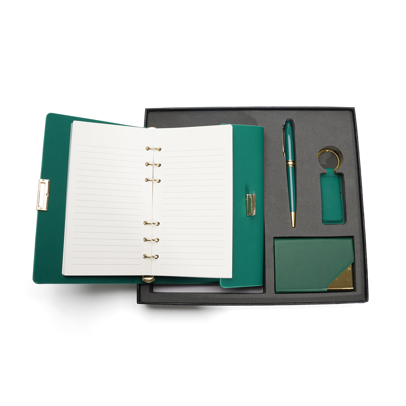 A6 PU Spiral Notebook Gift Set2