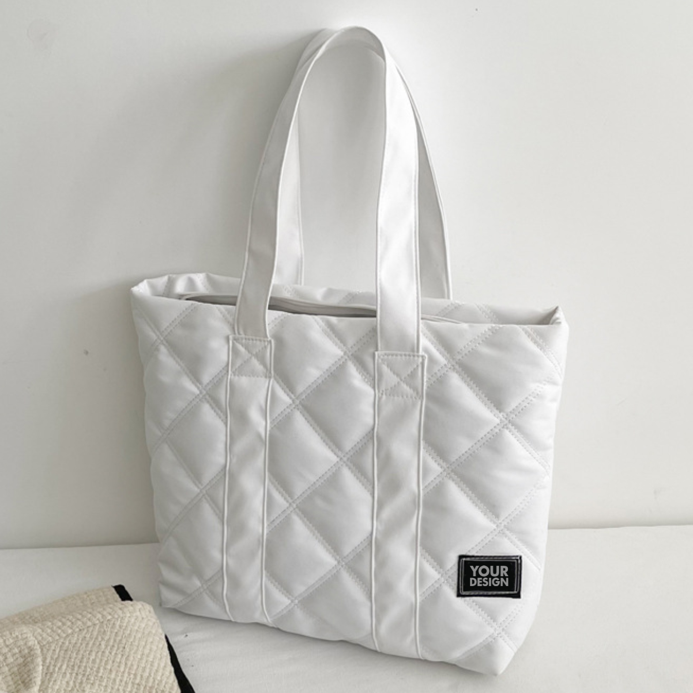 Large Puffer Tote Handbag4