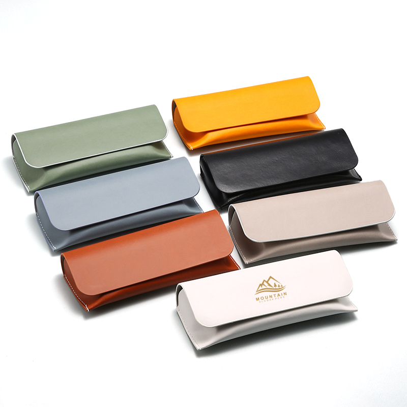 PU Flip Top Glasses Case
