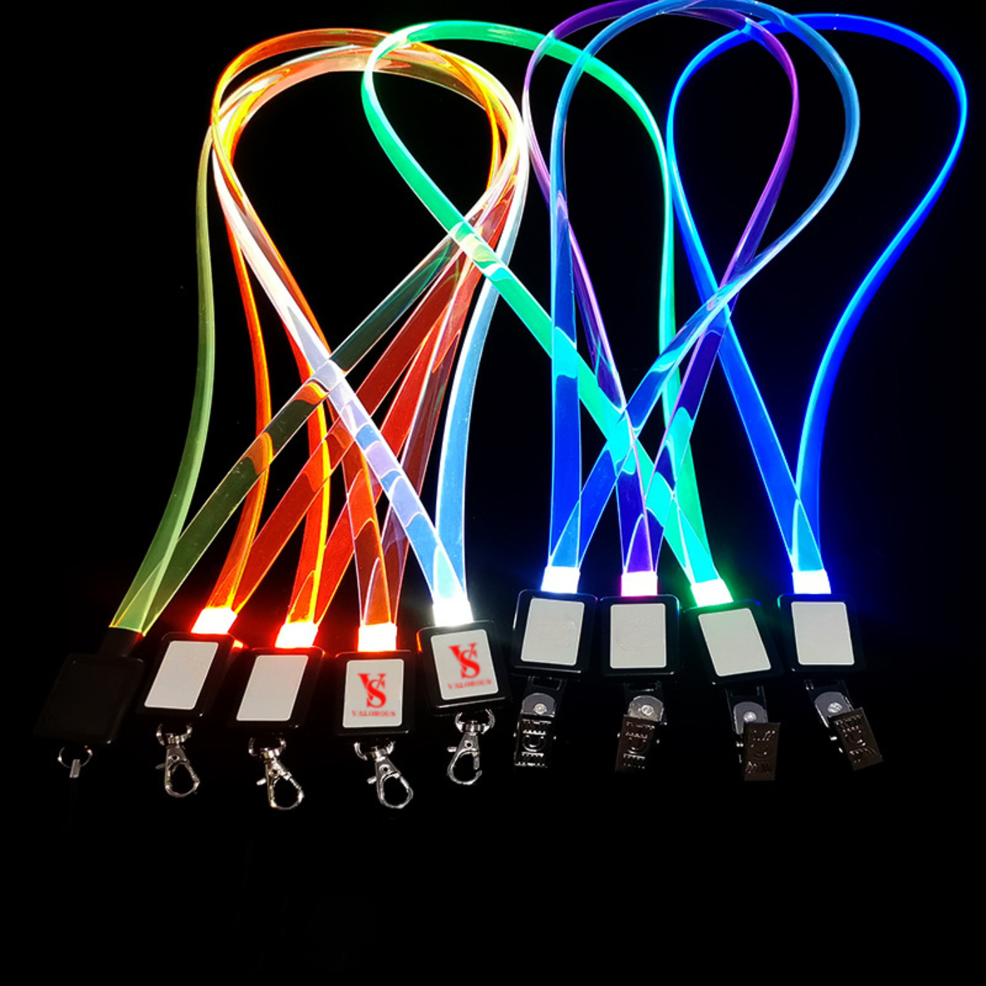 Light-Up LED Cruise Key Neck Lanyards