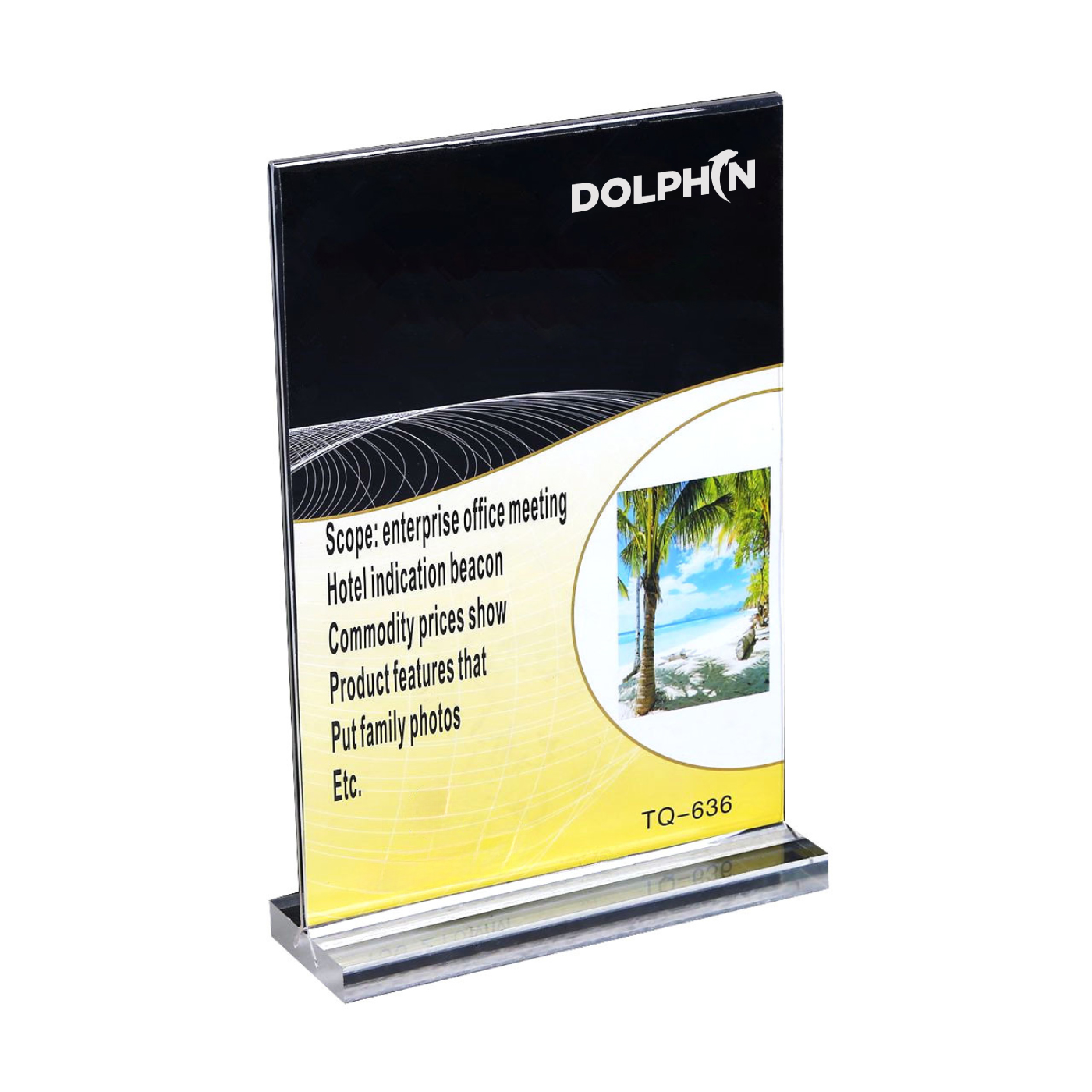 7inch Acrylic Sign Holder