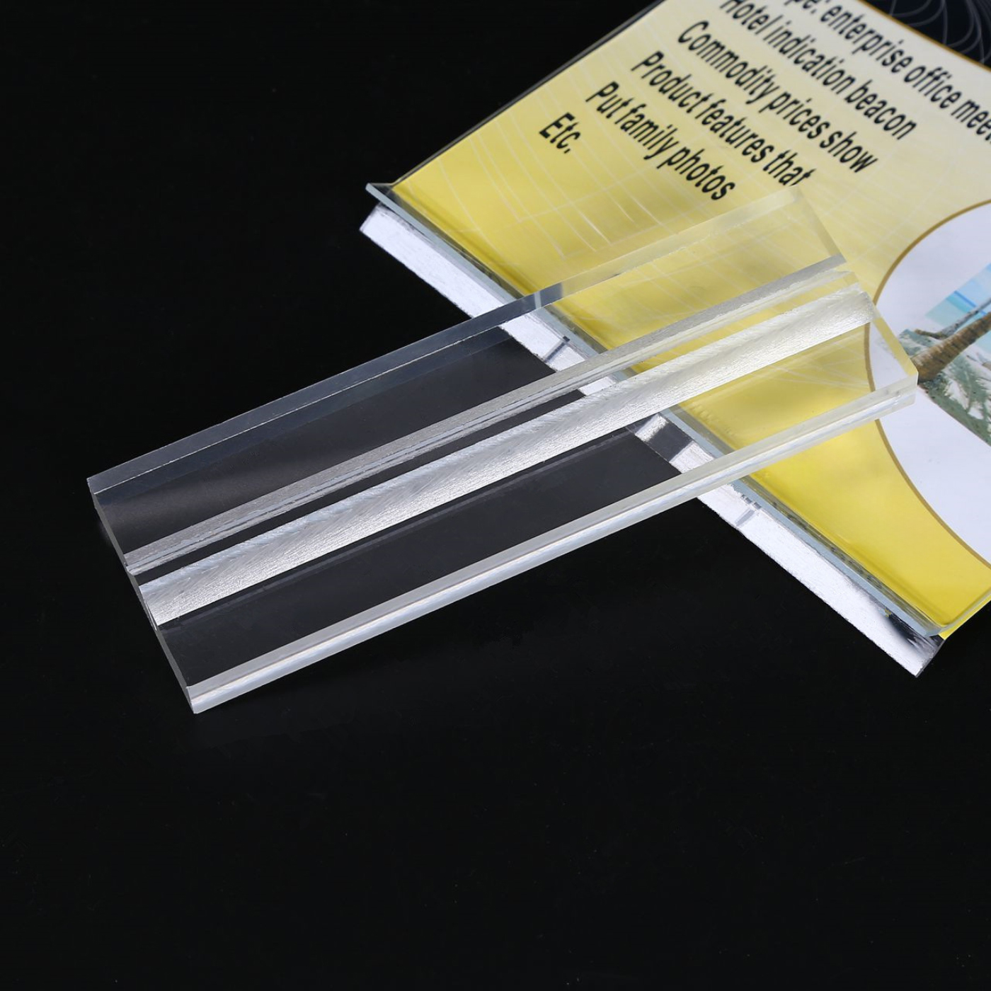 7inch Acrylic Sign Holder2