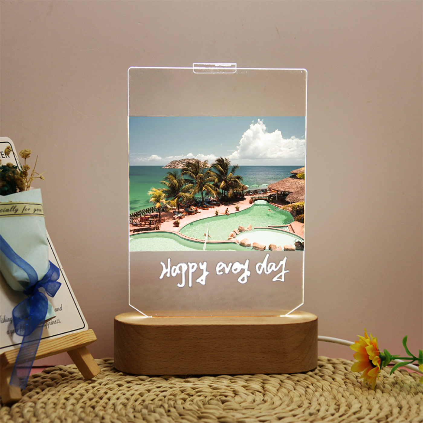 Personalized Writing Night Light